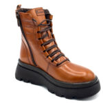 نیم بوت زنانه سی یِنا مدل چرمی کد 1273